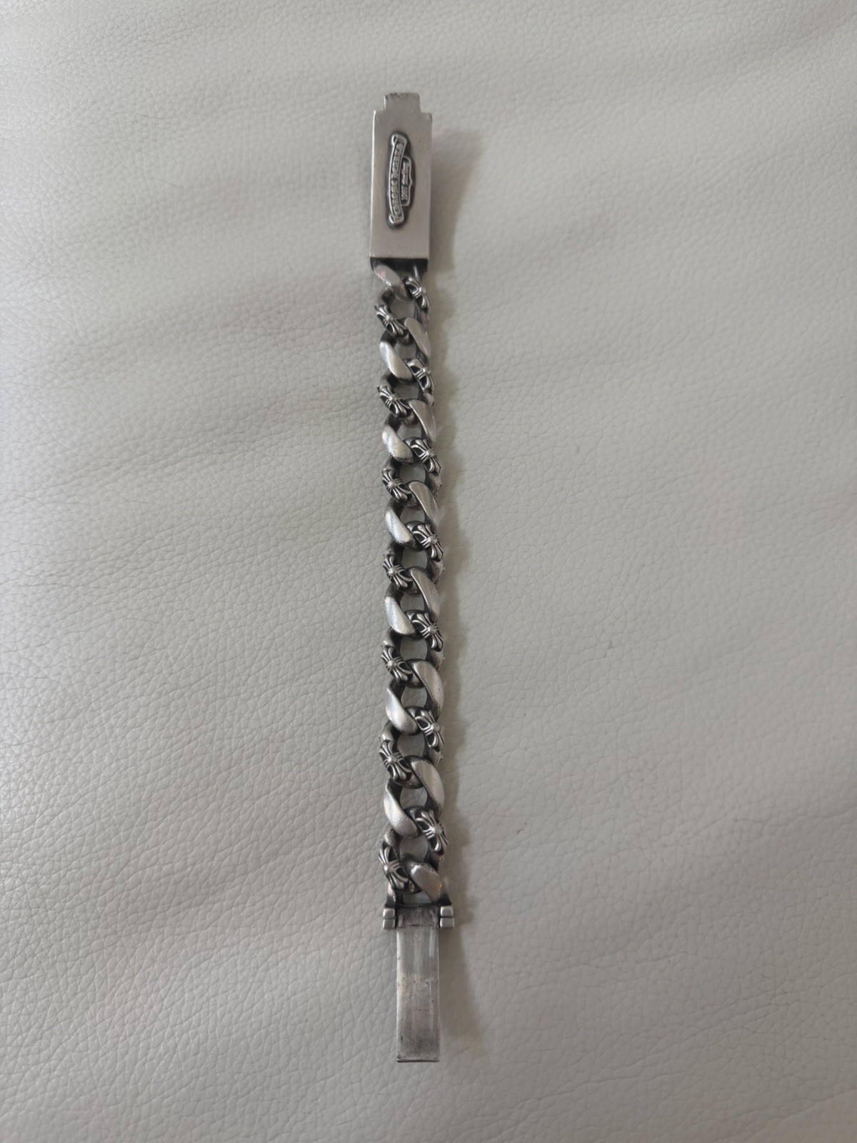 CHROME HEARTS 1997 STERLING SOLID 925 SILVER 126g 9in BRACELET