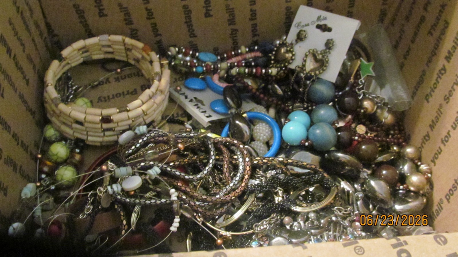 New/Vintage 10 lb junk drawer fix craft wearable jewelry