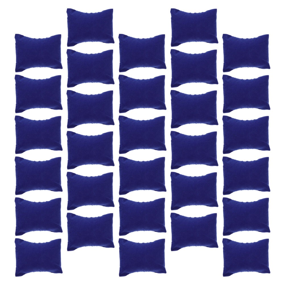 30Pcs Small Blue Watch Pillows Soft Lint Jewelry Display for Bracelets