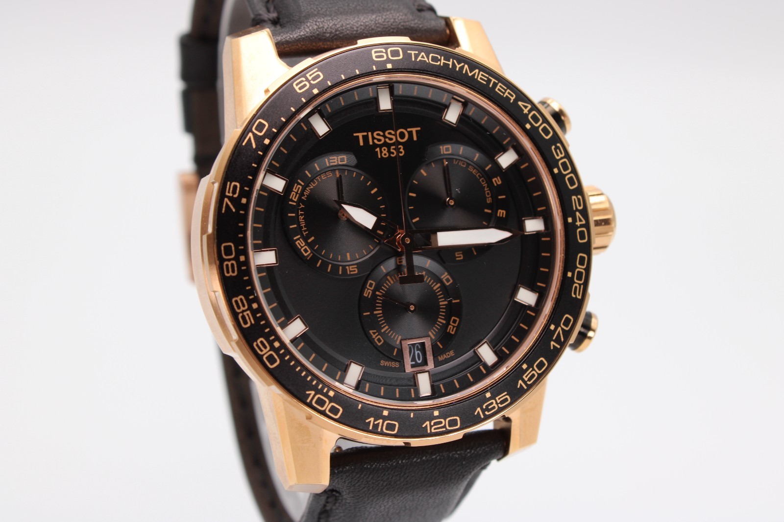 TISSOT Supersport Chrono T125.617.36.051.00 Black Dial Men’s Watch 45.5mm