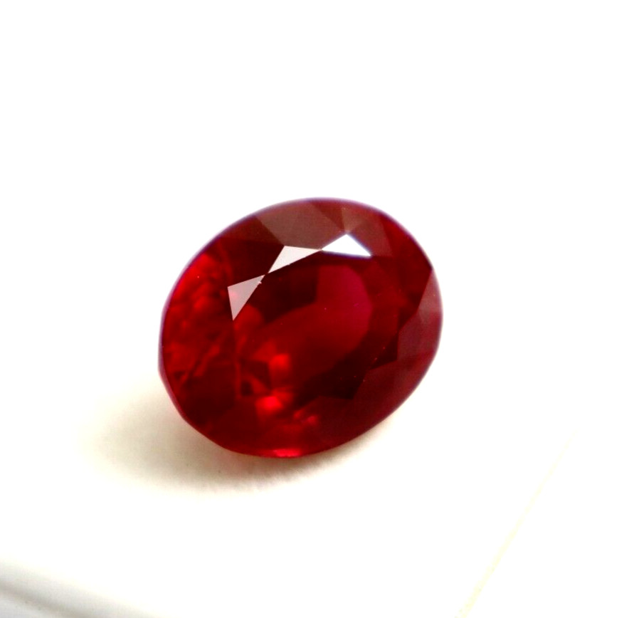 AAA+ Quality Burmese Pigeon Red Ruby Loose Gemstone Oval Shape 8-10ct Best offer