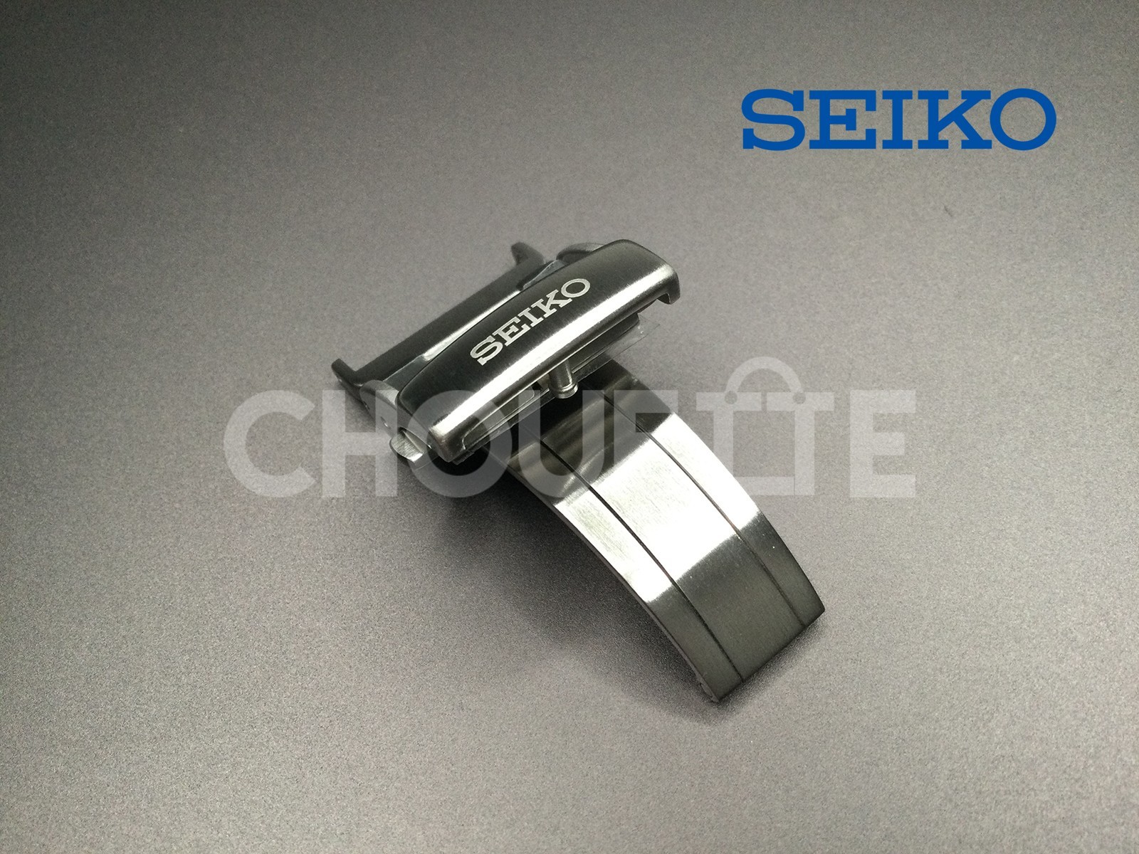 OEM Seiko 18MM Deployment SS Folding Buckle Clasp B23S51SA00W (Brushed Finish)