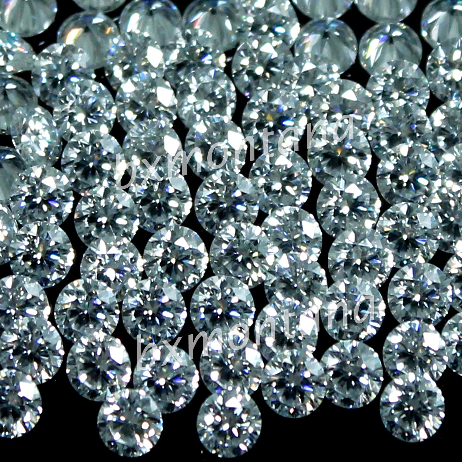 4.00 Ct+ Natural 0.90 MM Round Brilliant Cut D Color VVS1 White Diamond 1000 Pcs