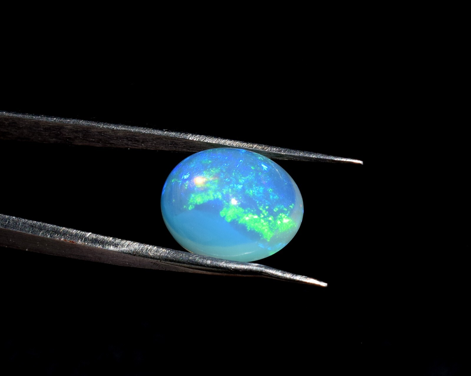 6 ct Naturel Ethiopian Welo Fire Opal Cabochon Loose Gemstone 14×11.5×7.5 mm