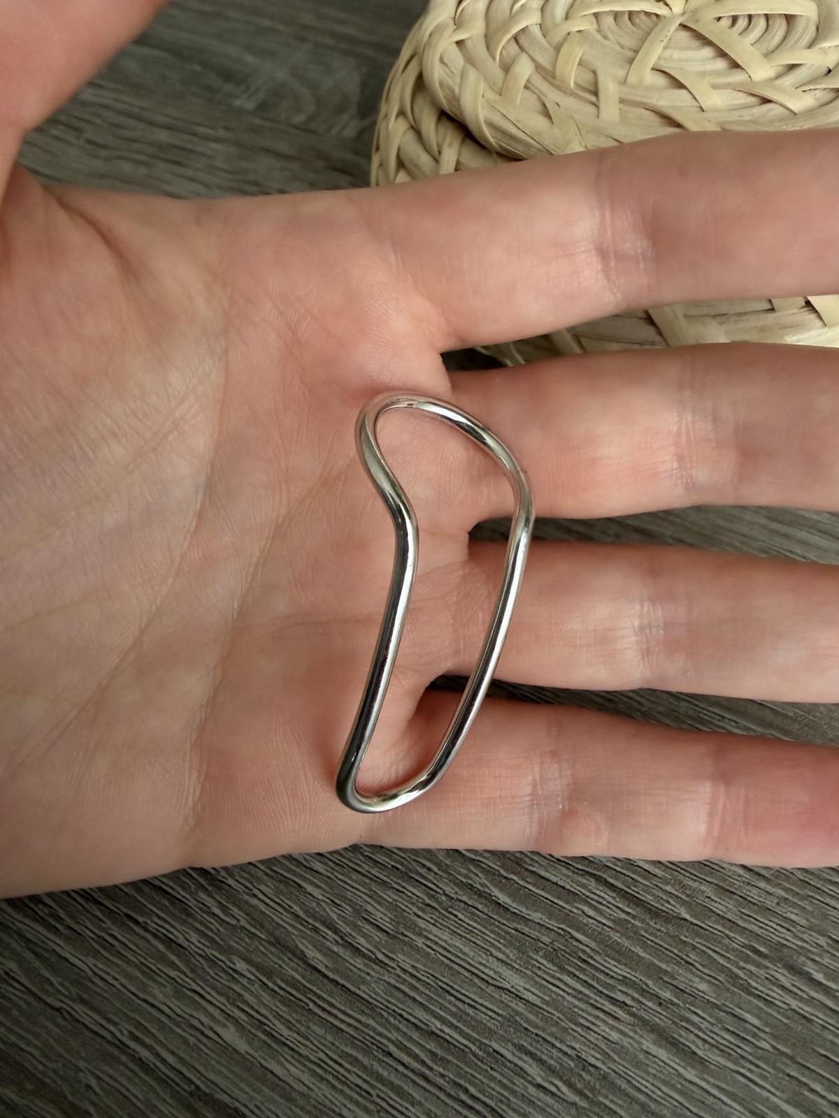 MAM Jewelry Irregular Sterling Silver 925 Ring Size 6.5
