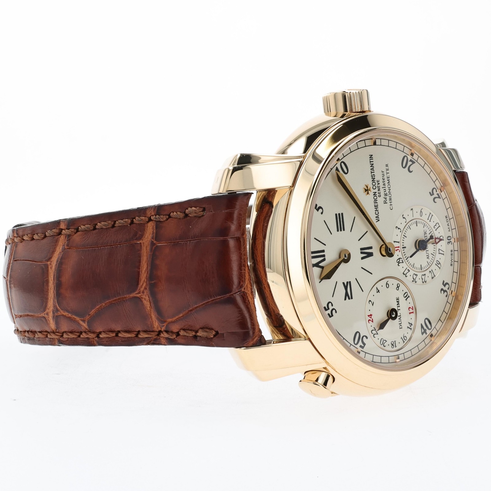 Vacheron Constantin Malte Dual Time Solid 18kt Yellow Gold 42005/000J-8901