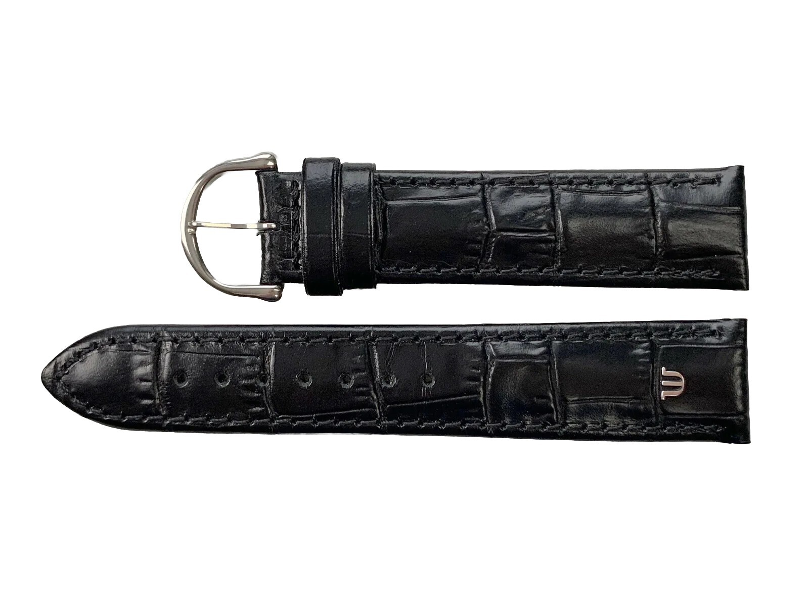 Maurice Lacroix Kroko Grain Uhrenarmband 16,18,19,20mm braun schwarz blau / 95