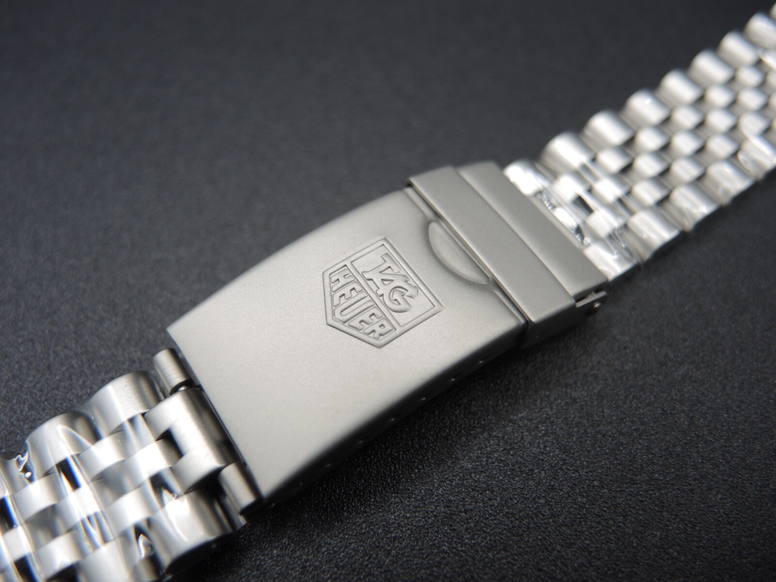 NEW 18MM STAINLESS SOLID LINKS BRACELET TAG HUER F1 WA1210-1215 QUARTZ WATCH