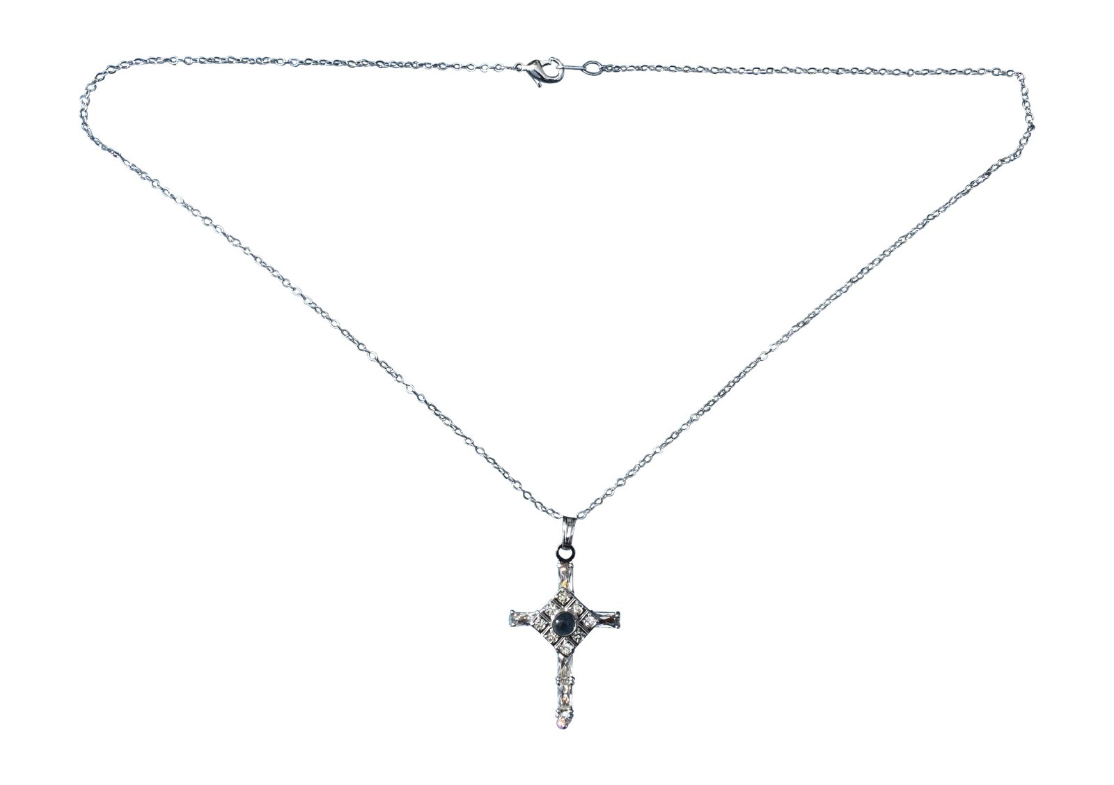 The Lord’s Prayer Sterling Silver SMALL Cross Necklace As Seen On TV Easter Gift