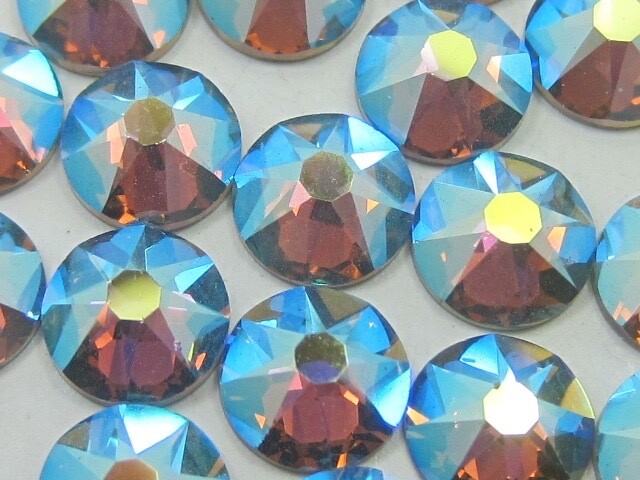 10ss BLACK DIAMOND AB HOTFIX European Rhinestones 1gr.