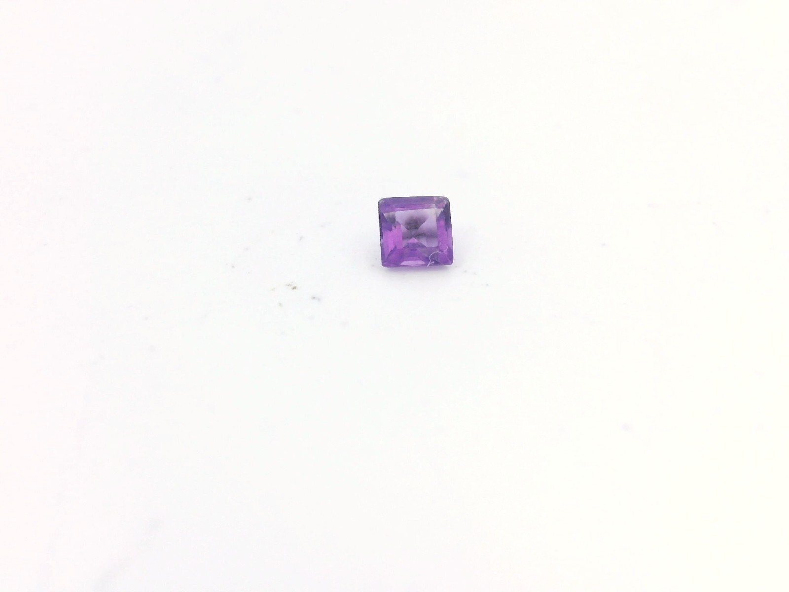 0.15ct Loose Princess Cut Genuine Amethyst 3 x 3mm