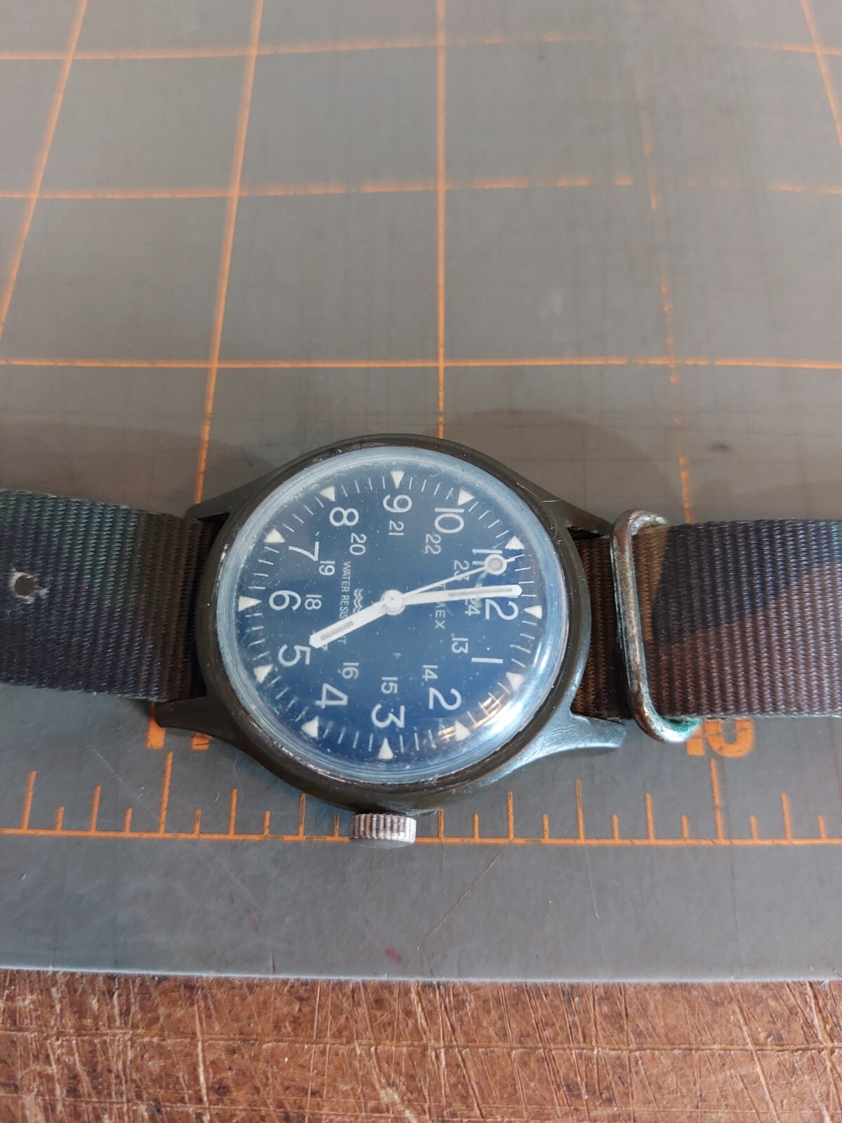 Vintage Timex Camper Military Field Mechanical Watch Philippines Works BBB