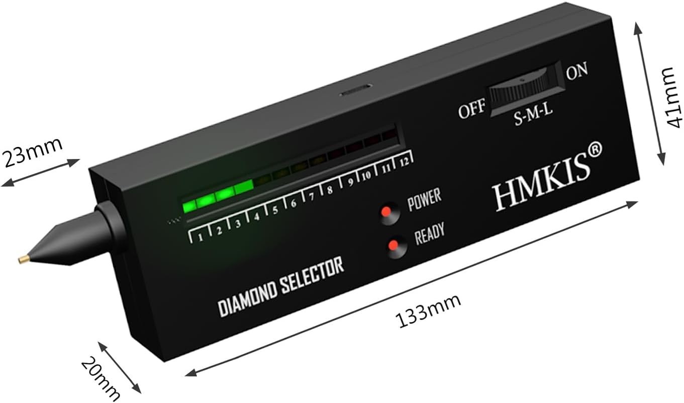 Easy-to-Use Diamond Selector Pen – Non-Rechargeable Gem Tester for Experts