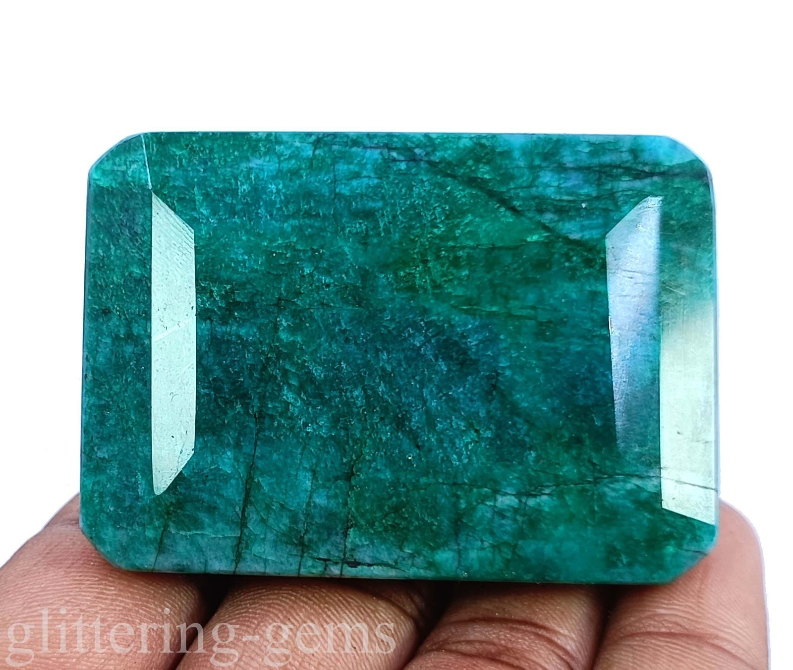 604.00 Carat Large Natural Green Emerald Emerald Cut Certified Loose Stone 5DDR