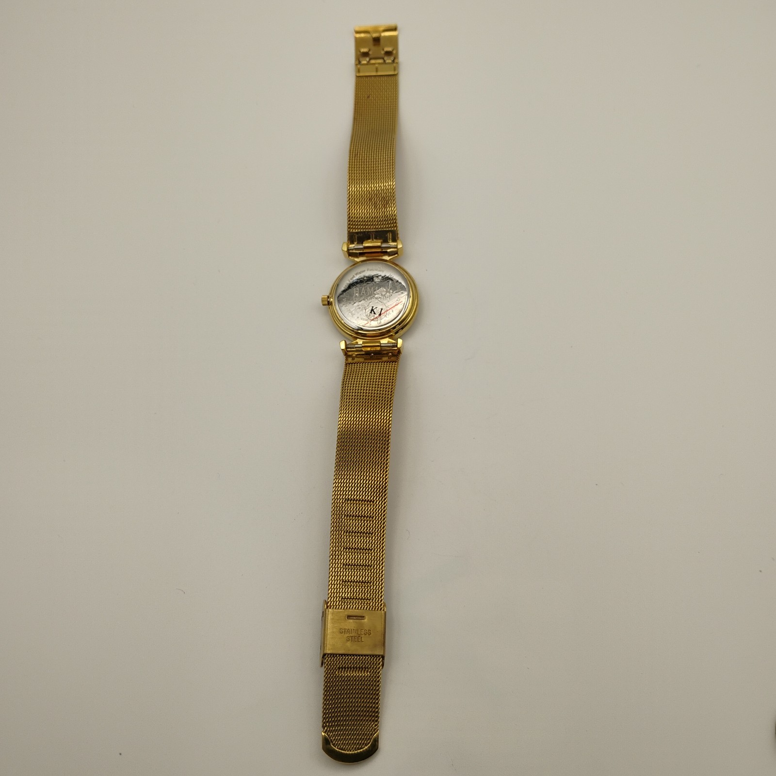 Lot Of 3 Vintage Ladies Stainless Steel Mesh Watches Needs Batteries