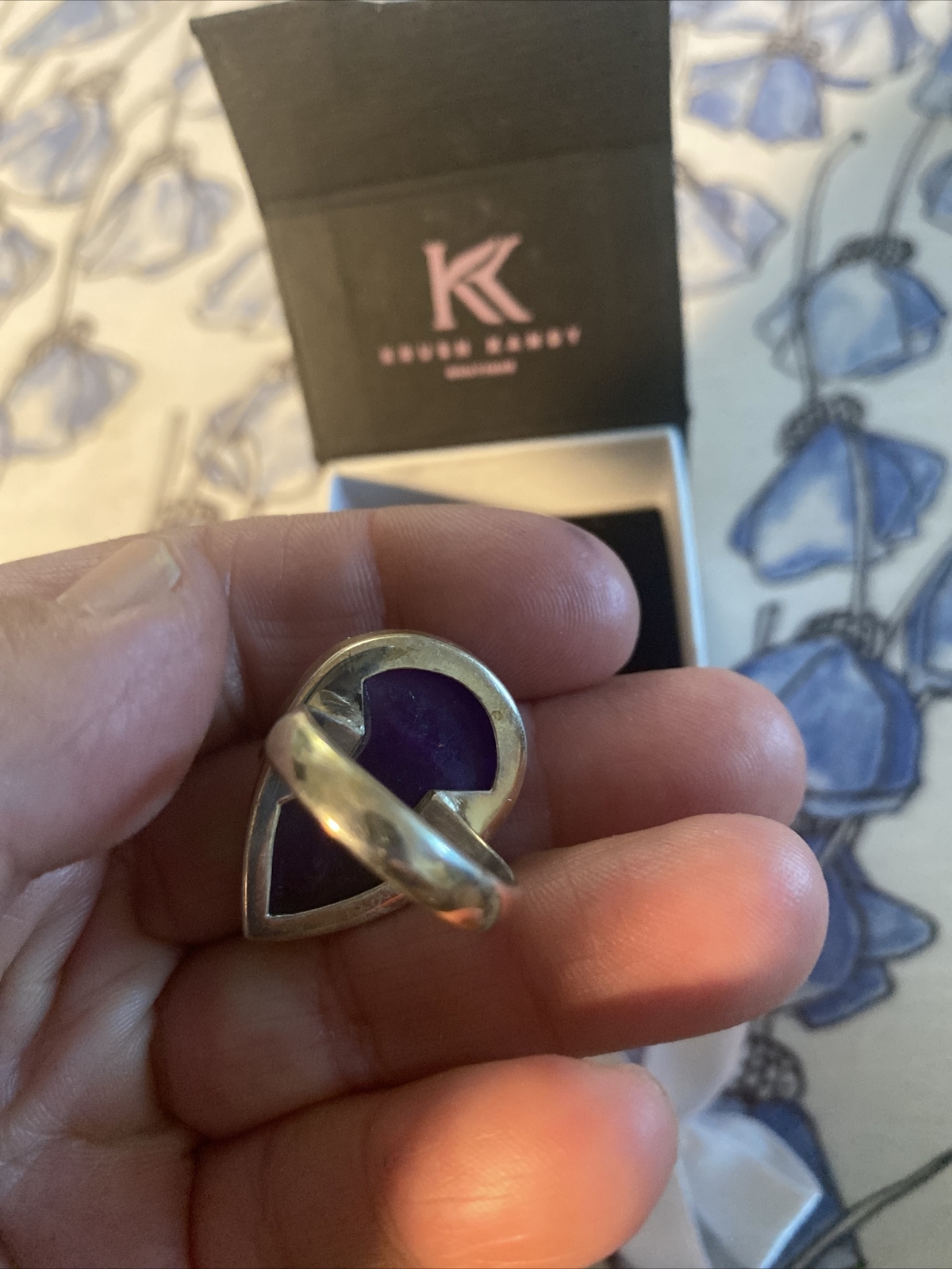 Sterling Silver Drusy Ring In Box Krush Kandy Boutique Approx sz 7