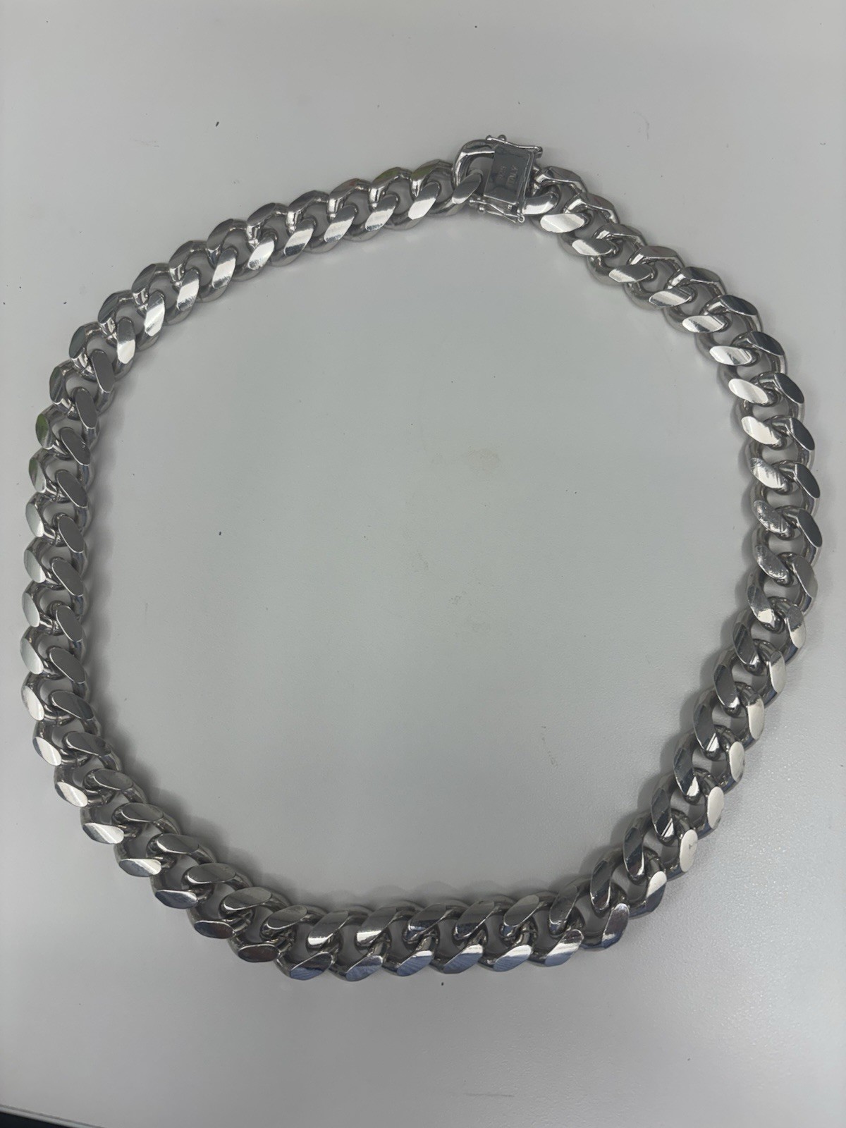 925 sterling silver miami cuban Chain 26 inches 450 Grams 18mm
