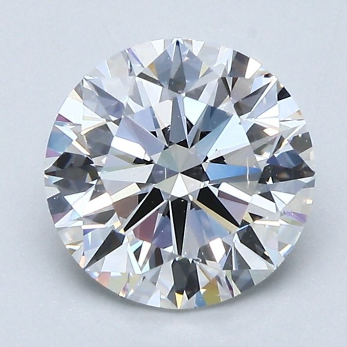 Round 1.80 CT Certificate GIA Natural Mined Diamond Loose D color VS1 clarity