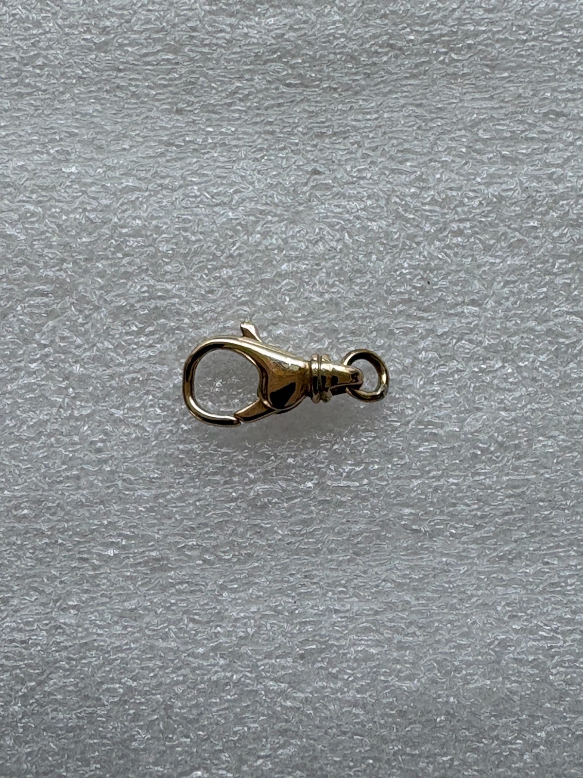 10K Gold Lobster Clasp 15.4mm x 8.1mm with o ring