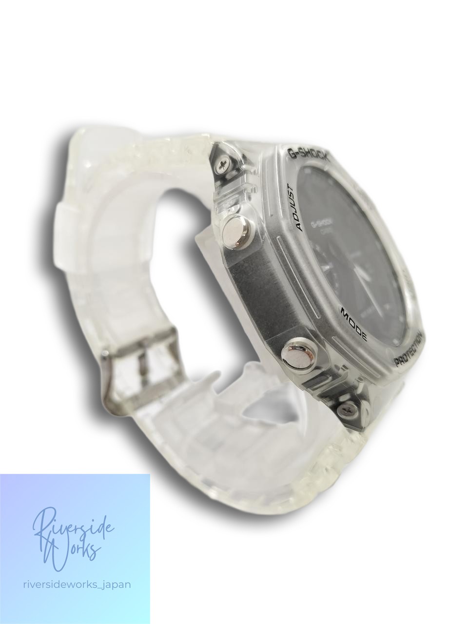 CASIO G-SHOCK GA-2100SKE-7ADR Transparent Watch