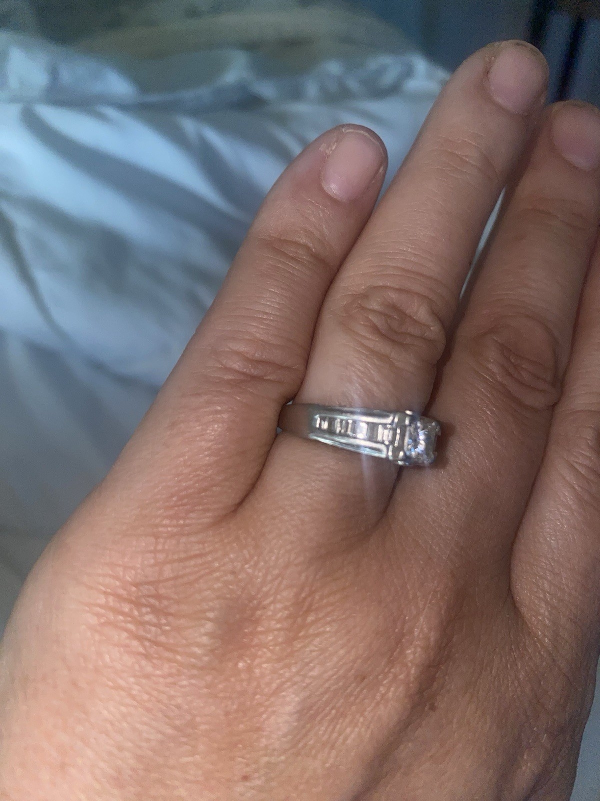 Platinum Diamond Ring