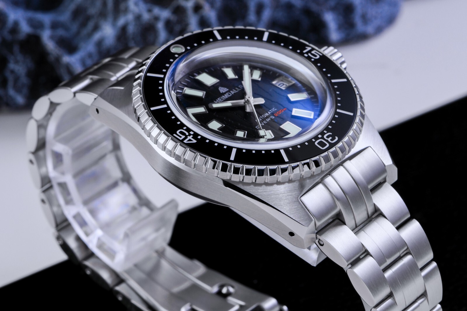 Heimdallr Sharkey H8-3 NH35A Diver 200M 660FT Men’s Automatic Watch 316L 41mm C3