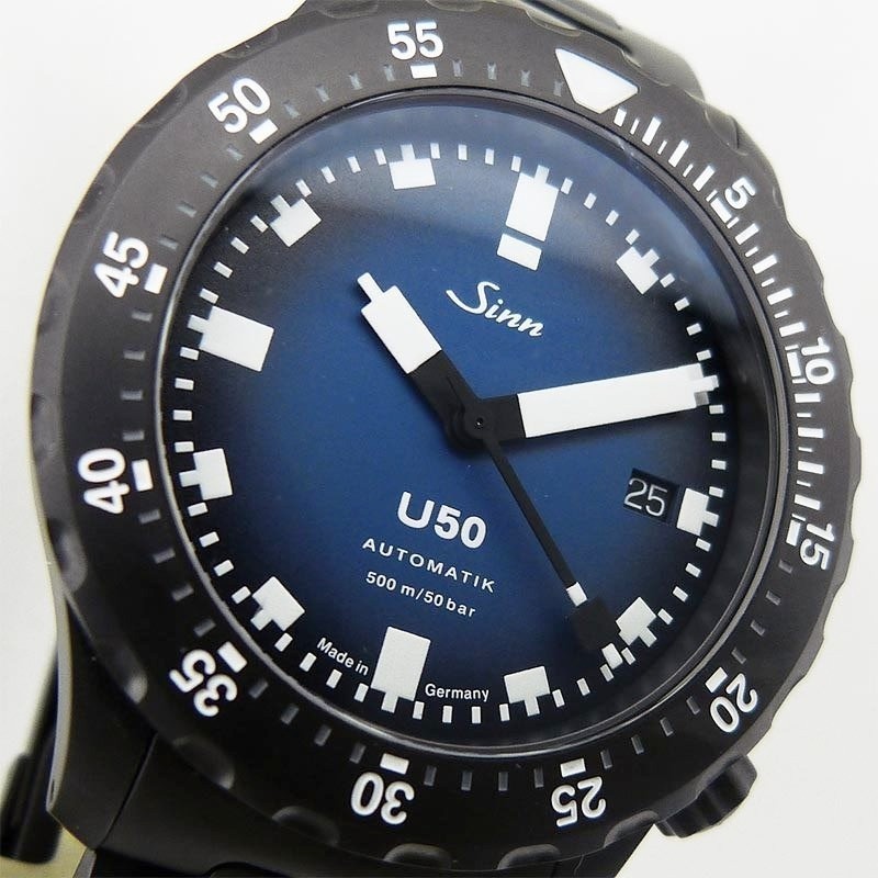 Sinn U50.S.BS.M Limited 500 Blue Dial PVD Tegiment Watch Box Paper Links 2023