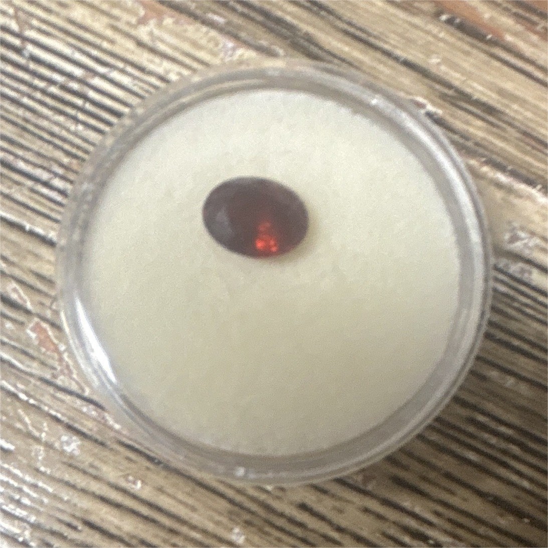 Hessonite Garnet Oval Cut Red Loose Gemstone 9 x 11.6 mm, 1 Piece