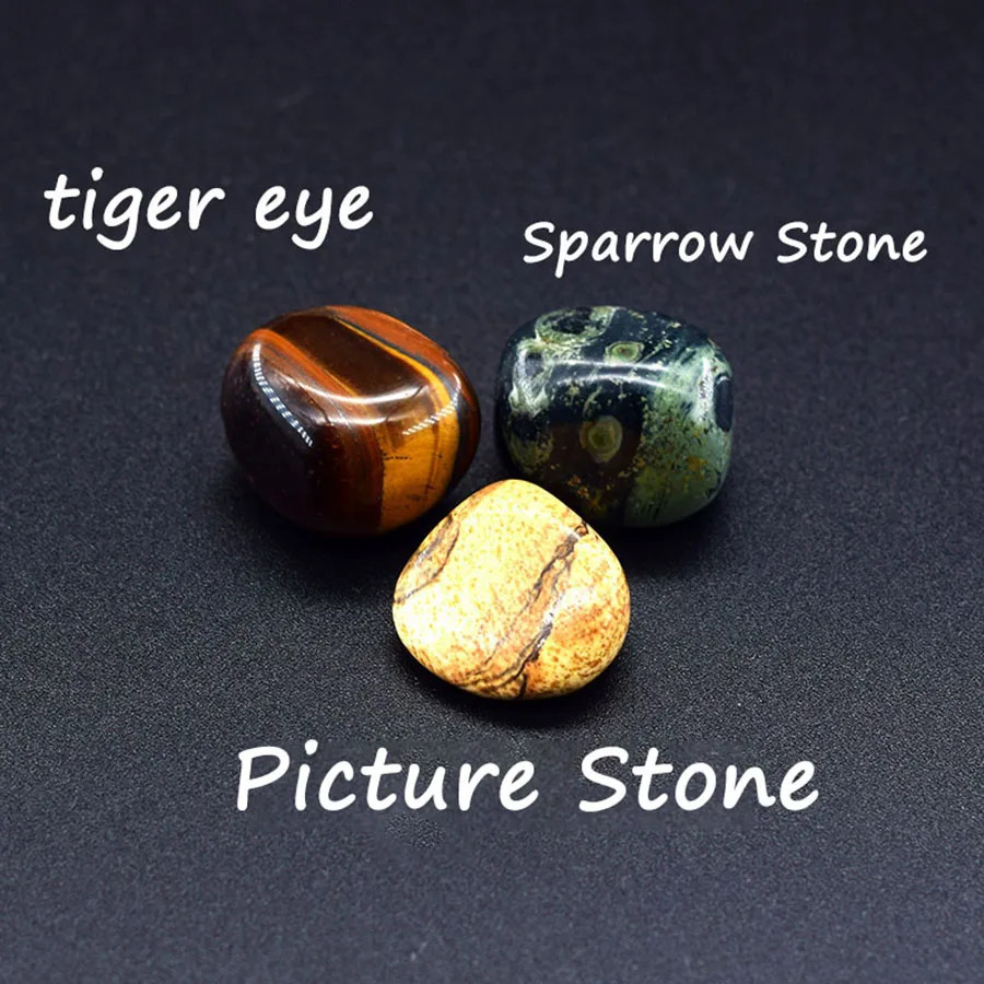 Tiger Eye Stone Beaded Bracelet Men Natural Round Elastic Classic Jewelry
