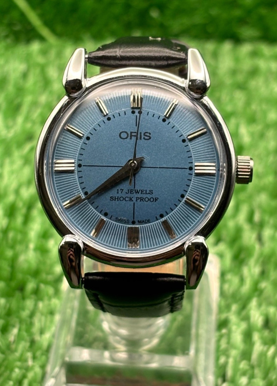 Vintage Oris || 17 Jewels | Skyblue Dial || Mint Condition || Swiss Made