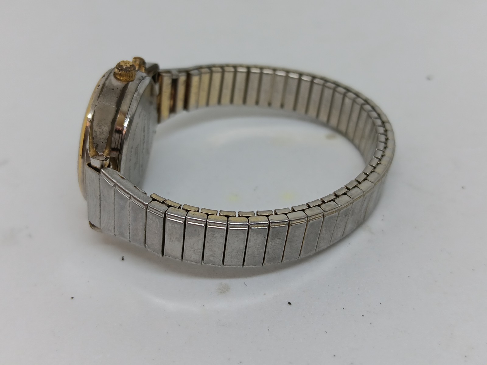 VINTAGE Armitron Instalite Women’s 26mm Two Tone Japanese Quartz Watch NEW BATT