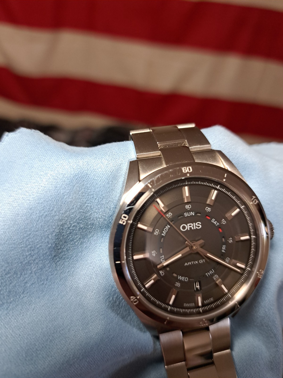 Oris Artix GT Near Mint Condition Read Description 01 735 7751 4153-07 8 21 87