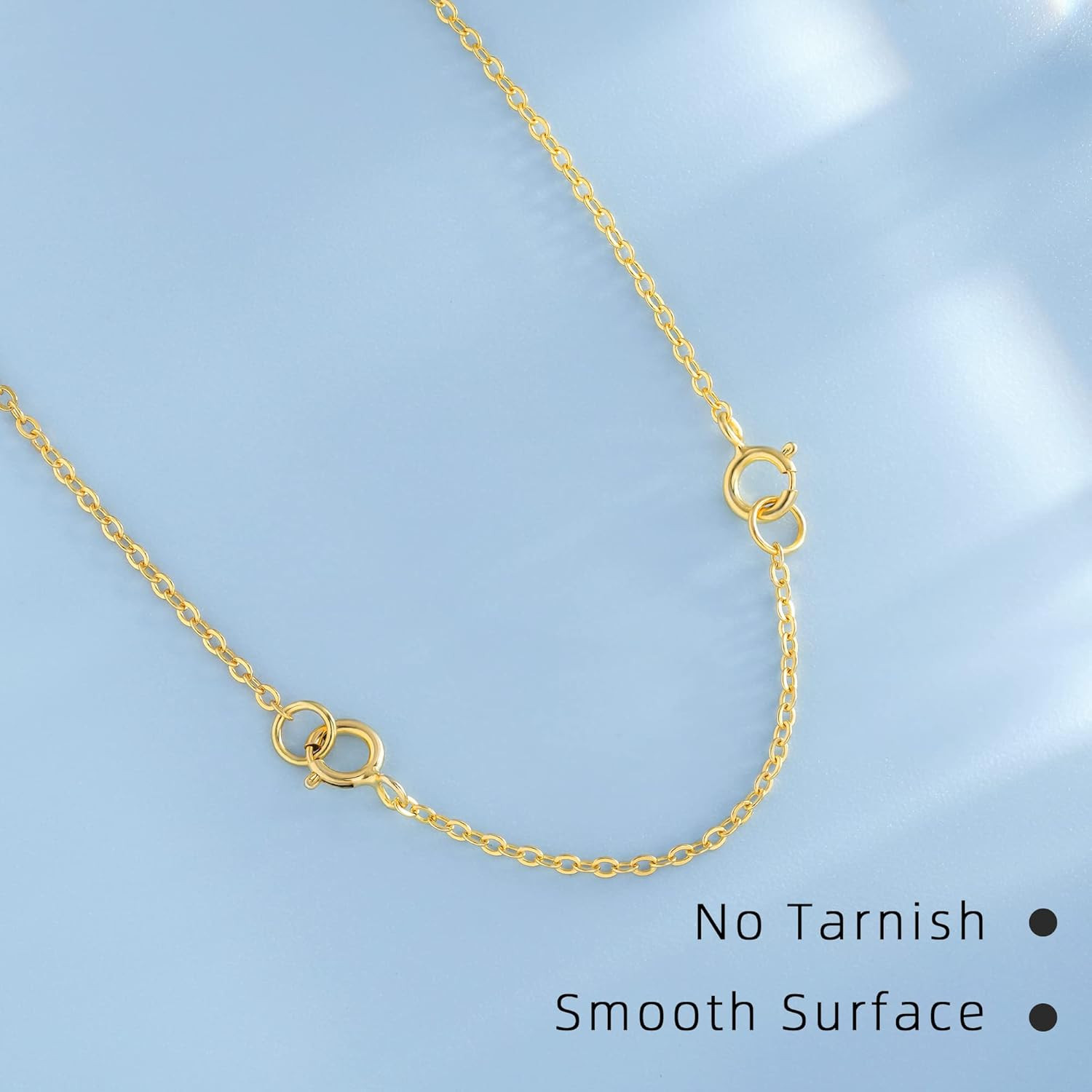 Gold Necklace Extenders 14K Extender Chain 925 Sterling Silver Extension Bracele