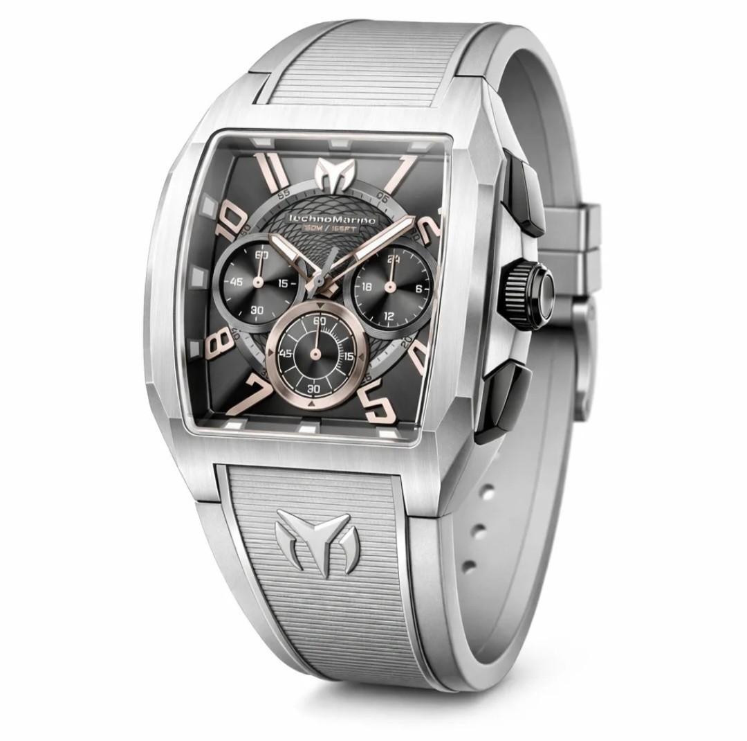 TechnoMarine Aqua Quadrant Men’s Watch – 41mm, White (TM-225106)