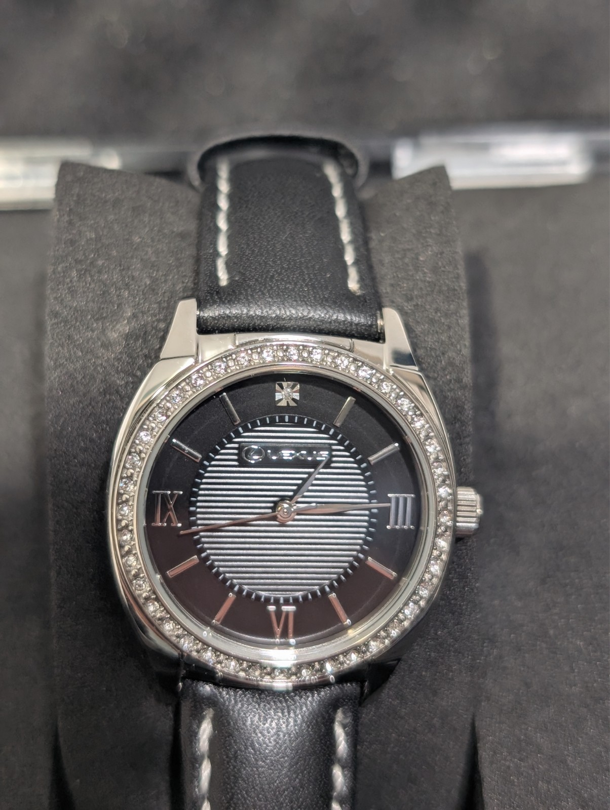 Lexus TMMK Right From The Start 35mm Leather Band Watch w Box