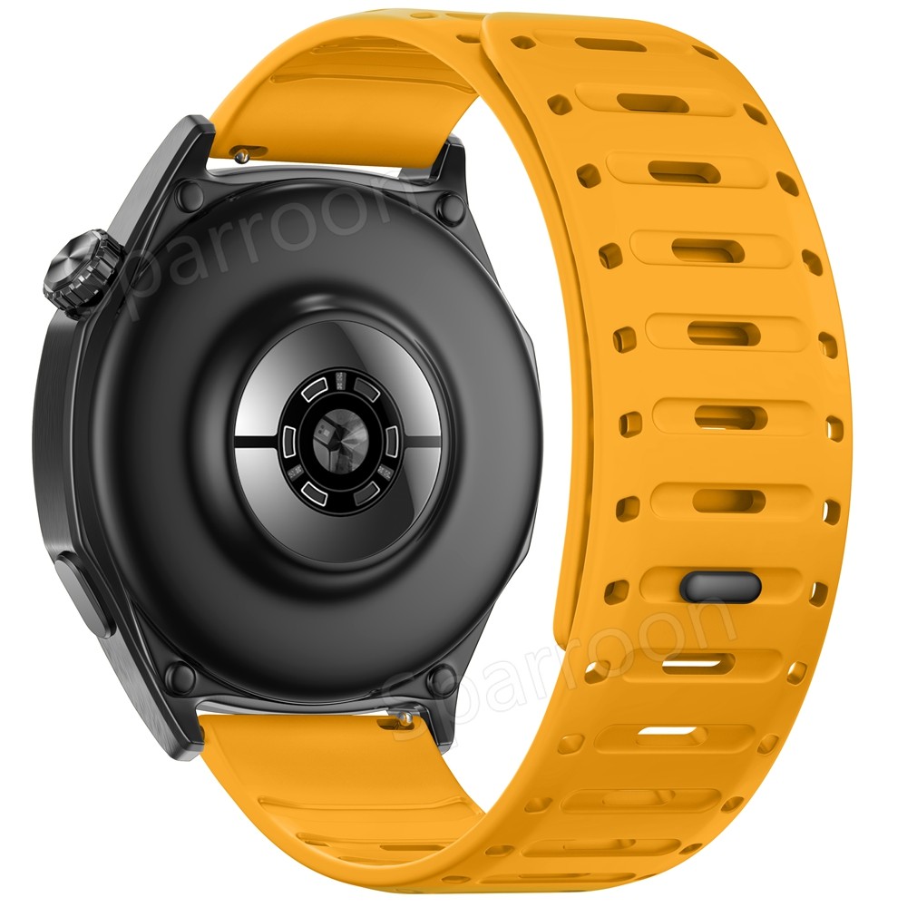 For Fossil Men’s Gen 6 5 5E 4 Watch Band 22mm Silicone Magnetic Strap Wristband