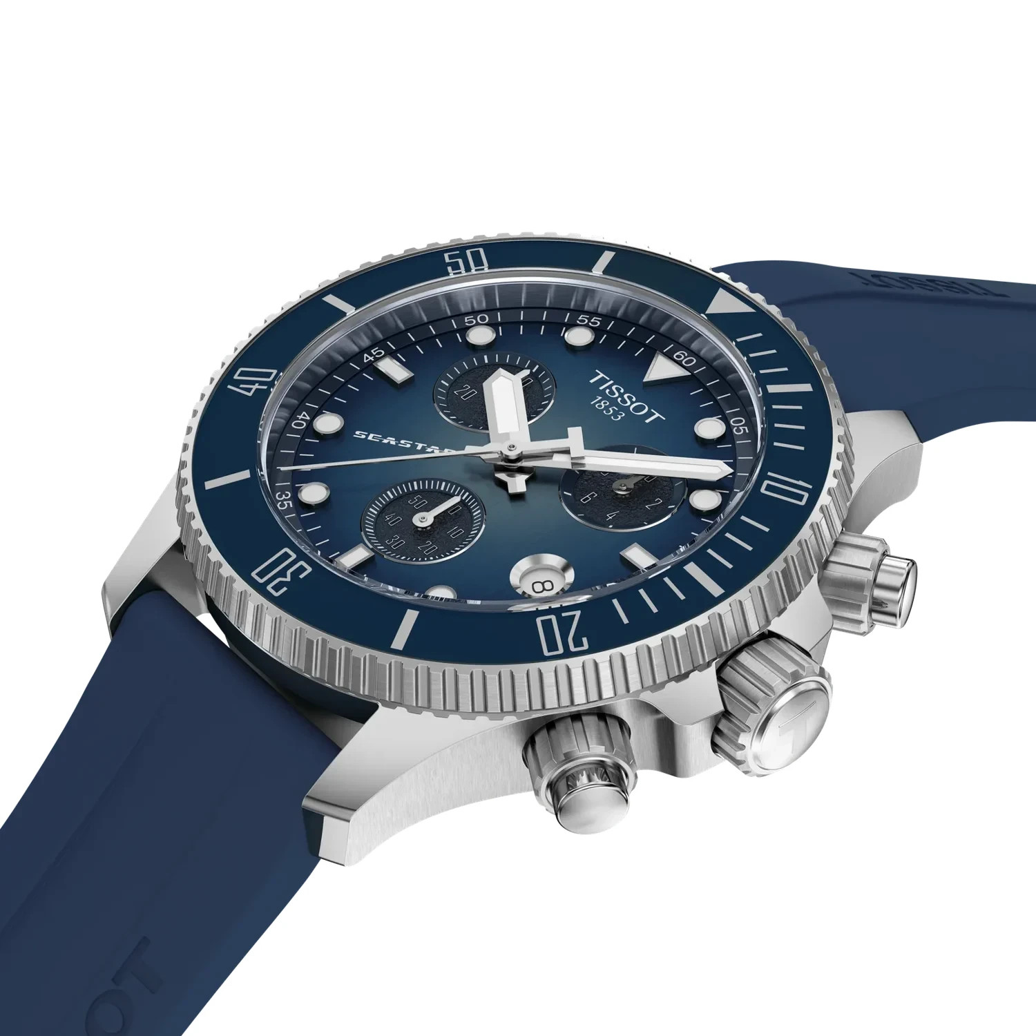 Tissot Seastar 1000 Quartz 38 MM Blue Dial Watch T120.217.17.041.00
