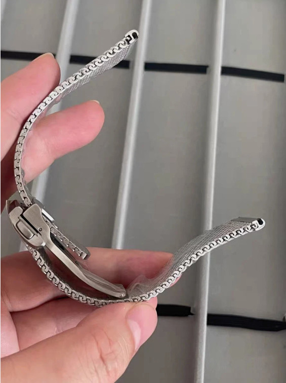 20mm Braided Stainless Mesh Strap For Omega Seamaster 300M USA Fast Shipping