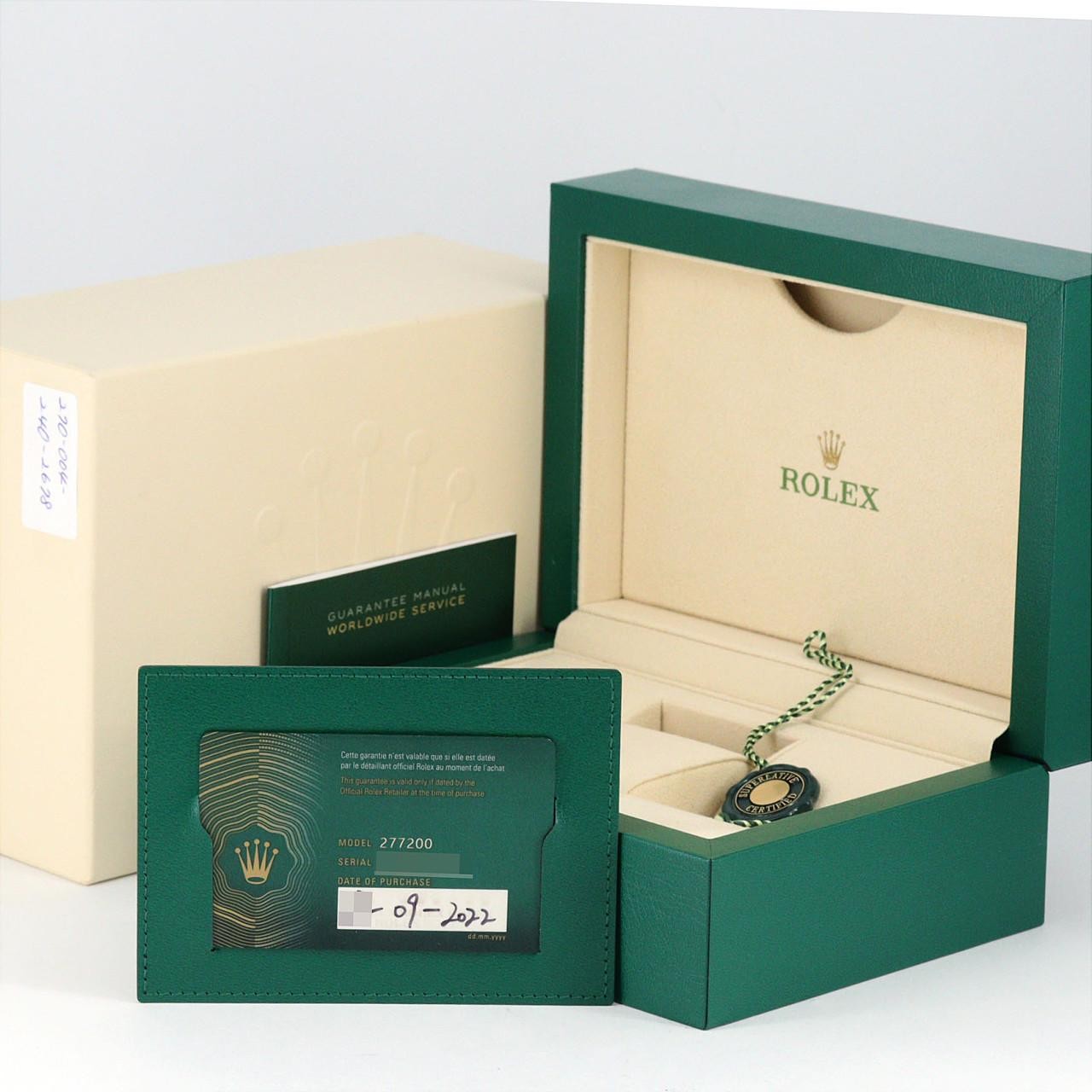 Authentic Rolex Oyster Perpetual 277200 Stainless Steel Mechanical Automatic…