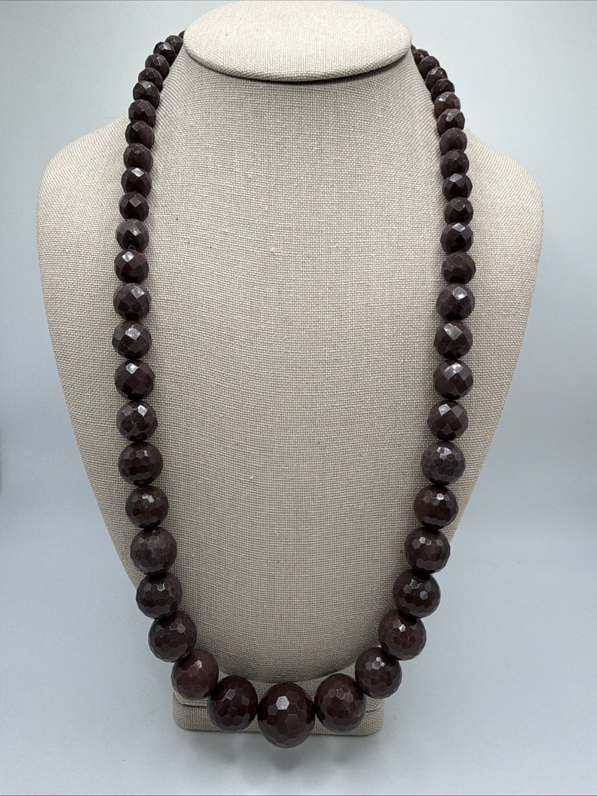 Jay King Natural African Purple Aventurine 10-20mm Sterling Silver 26″ Necklace