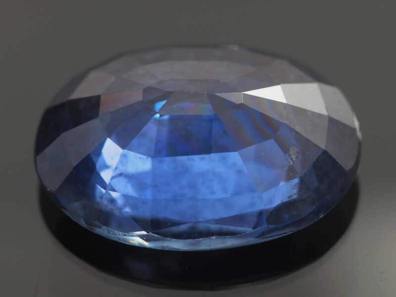NATURAL MINE – OVAL RICH BLUE CEYLON SAPPHIRE 2.65 CT.