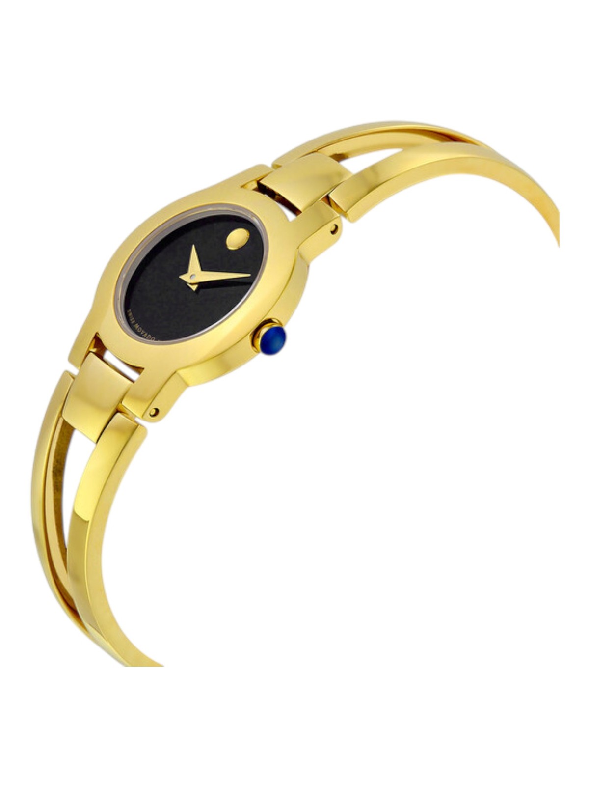 Movado 0606946 Women’s Swiss Quartz Gold-Plated Casual Watch MSRP $795