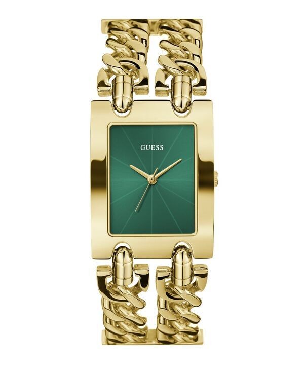 GUESS Ladies Watch Accessories Womens Analog GoldTone Stainless Steel Watch 28mm