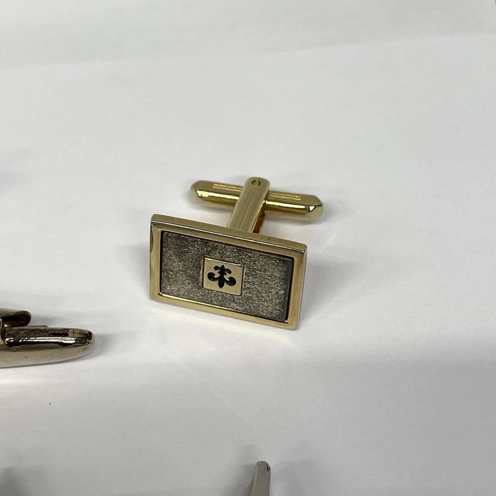Vintage Mens Cufflinks Lot Tie Clip Money Clip Swank Kinney Art Deco Mid Century