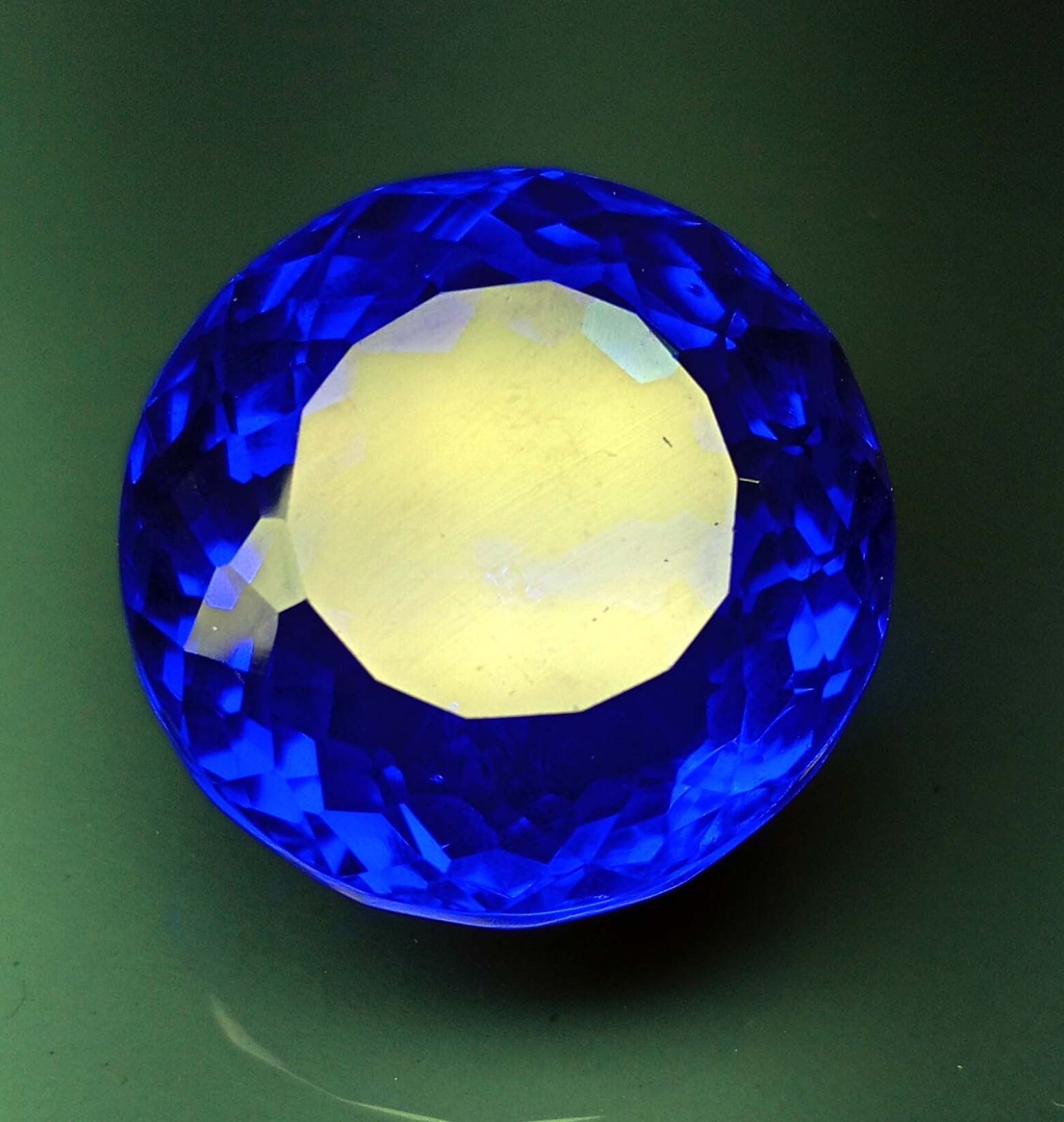 Round Cut 85+ Ct Royal Blue Topaz Natural Loose Gemstone For Pendant Making