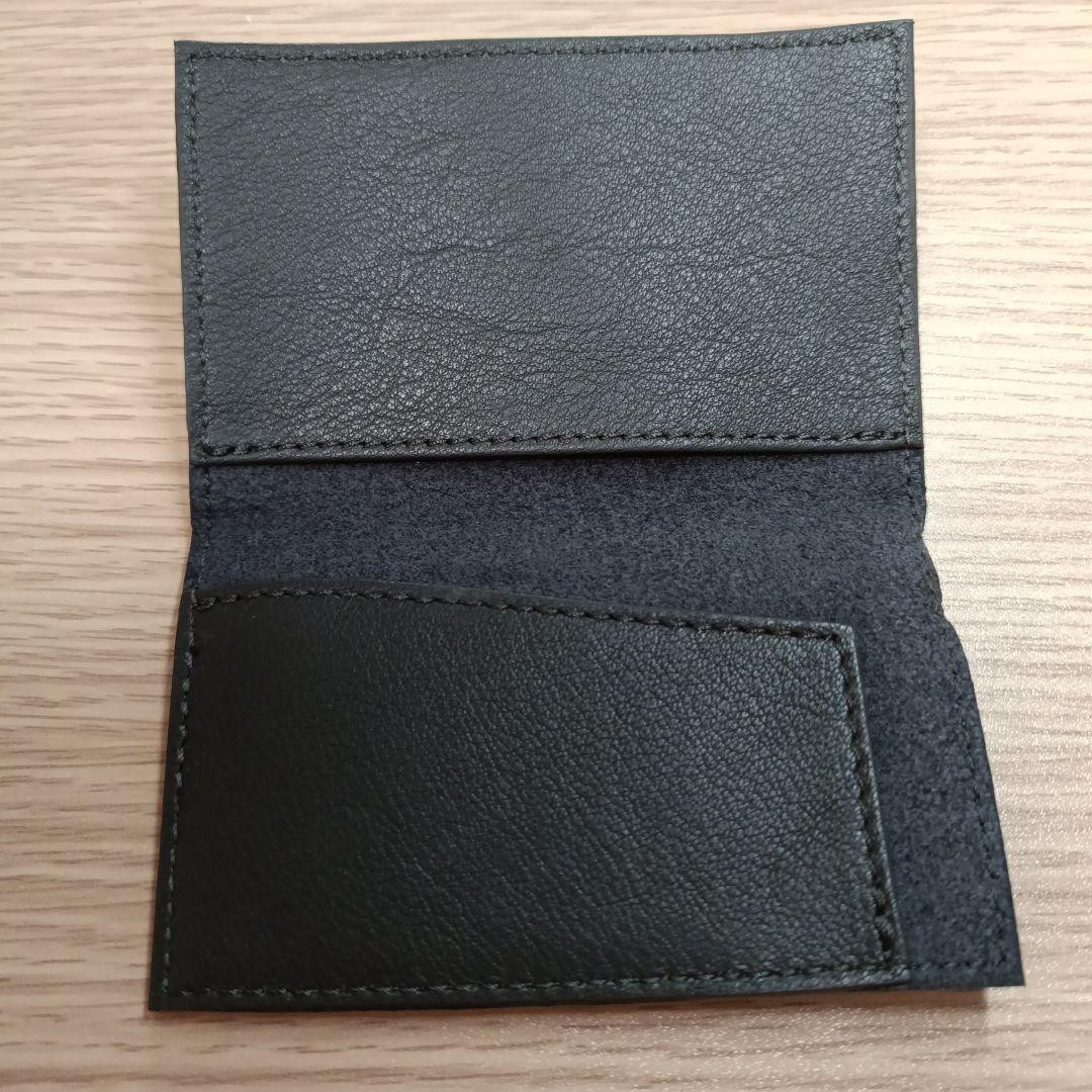 A Lange & Sohne Black Calfskin Leather Card Wallet AD VIP GIFT from JP