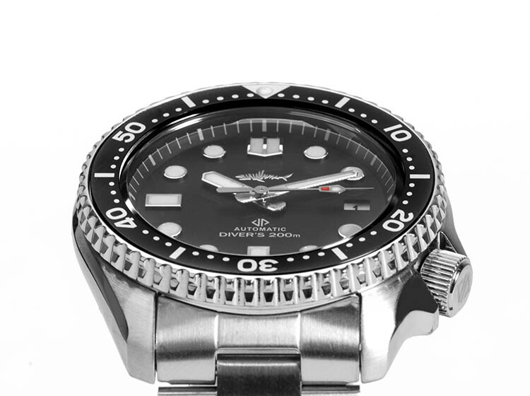 Heimdallr Sharkey SKX007 NH35A Automatic 200M Diver Watch 42mm 316L 660FT C3