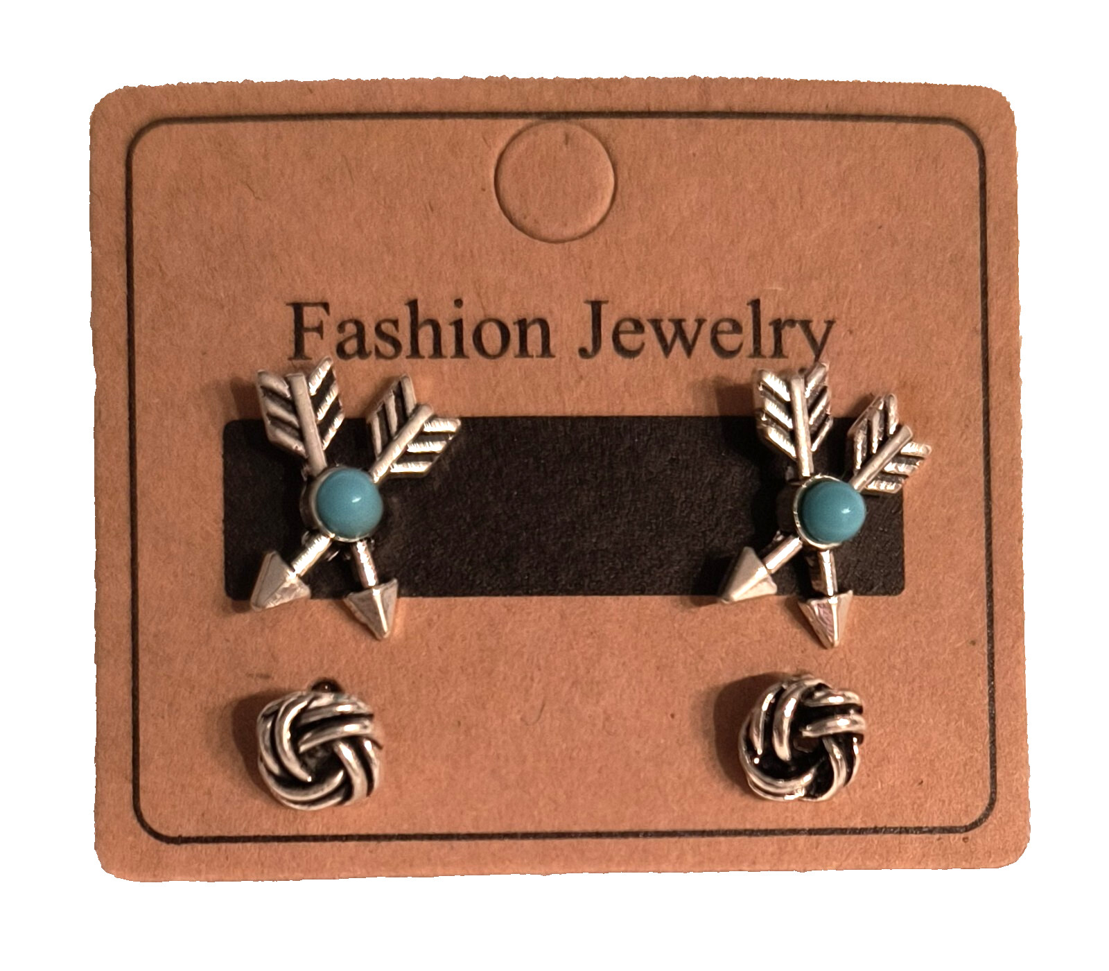 New Fashion Jewelry 2 Pr Girls/Women’s Petite Stud Earrings Imitation Turquoise