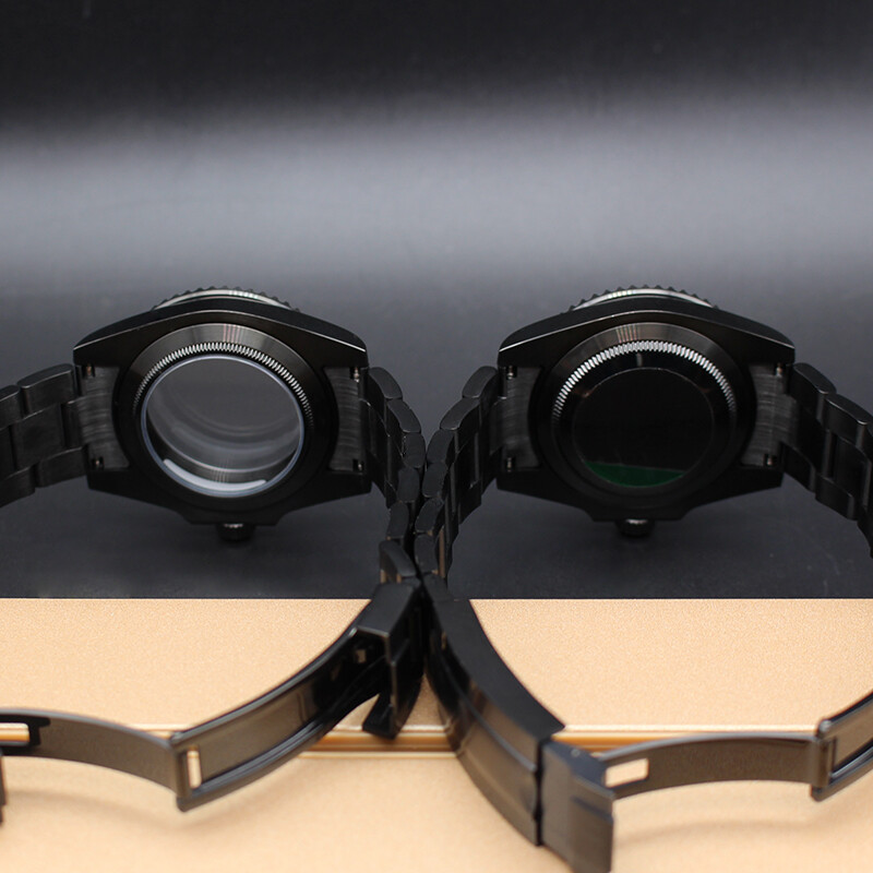 40mm Watch Cases 20mm Strap Sterile Sapphire Glass Fit Nh35 Nh36 Nh38 Movement