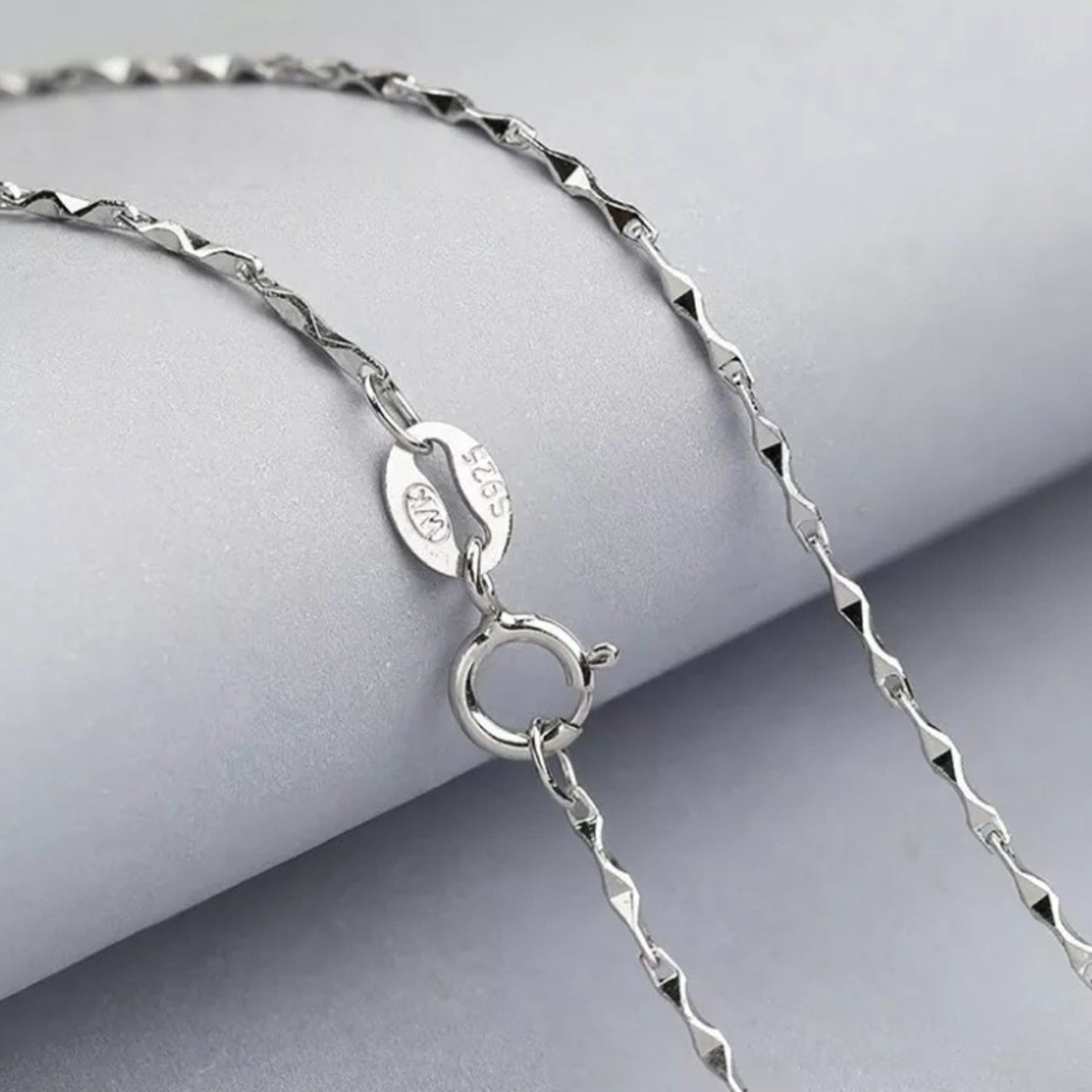NEW sterling silver 40 cm cadena de plata chain necklace jewelry B21